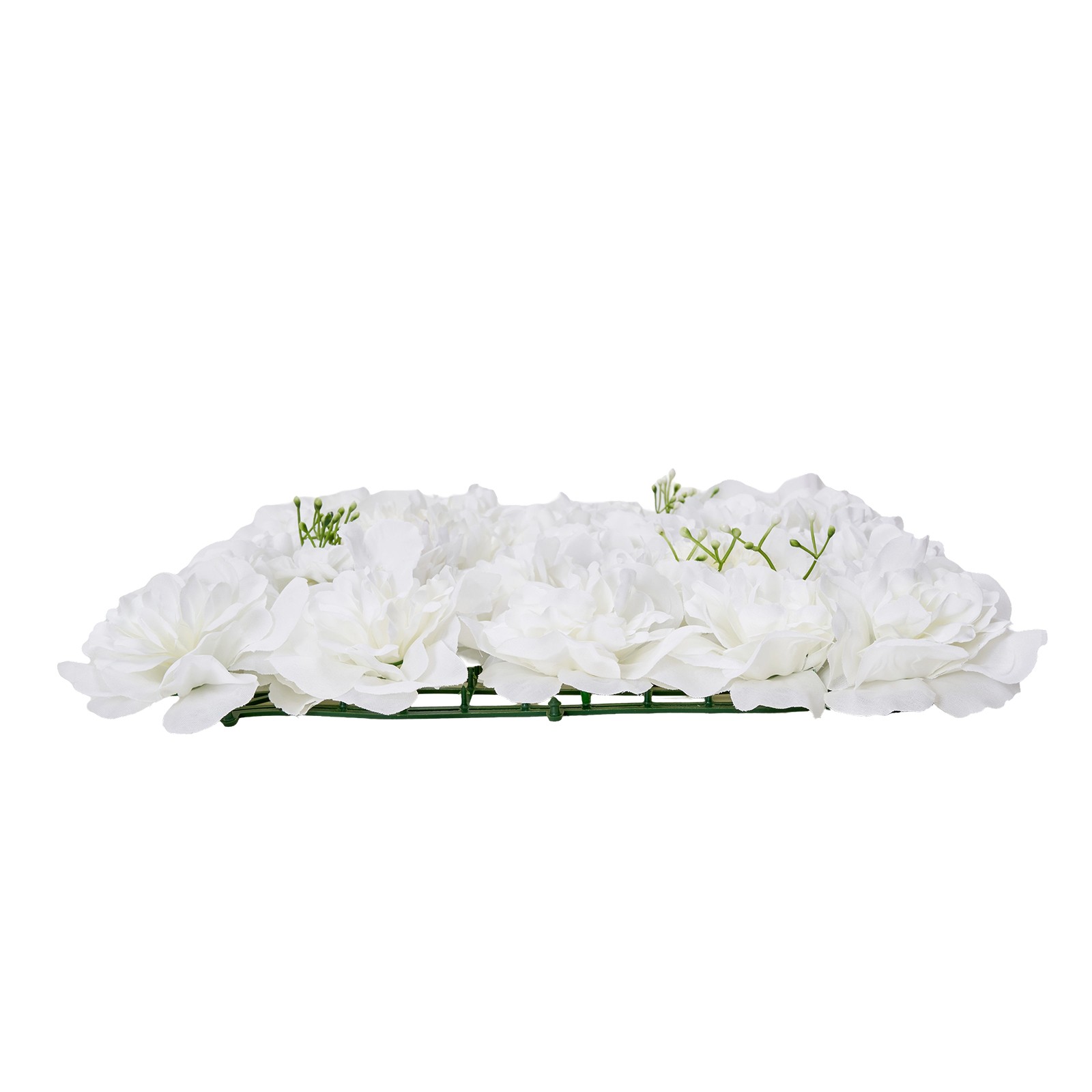 VEVOR 3D Flower Wall Panel 24PCS 15×15 in Artificial Floral Background Wedding