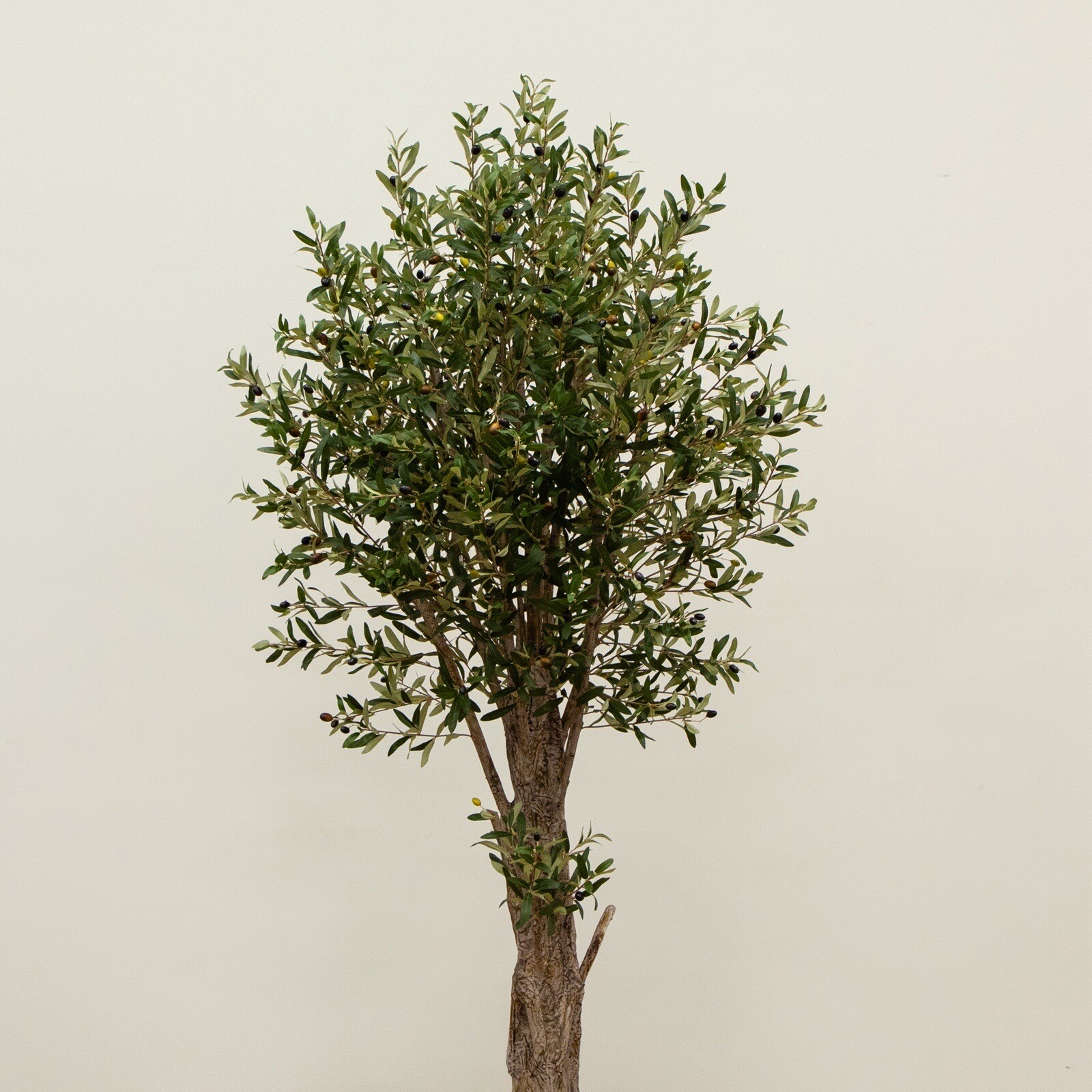 6Ft Artificial Giant Olive Tree w/3864 Branches Home Decor. Retail $729