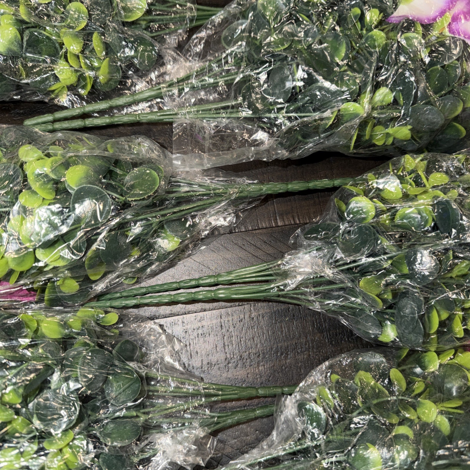 Bulk Lot 12 Lnoicy Floral Bouquets – New, Artificial Flowers Outdoor Decorations