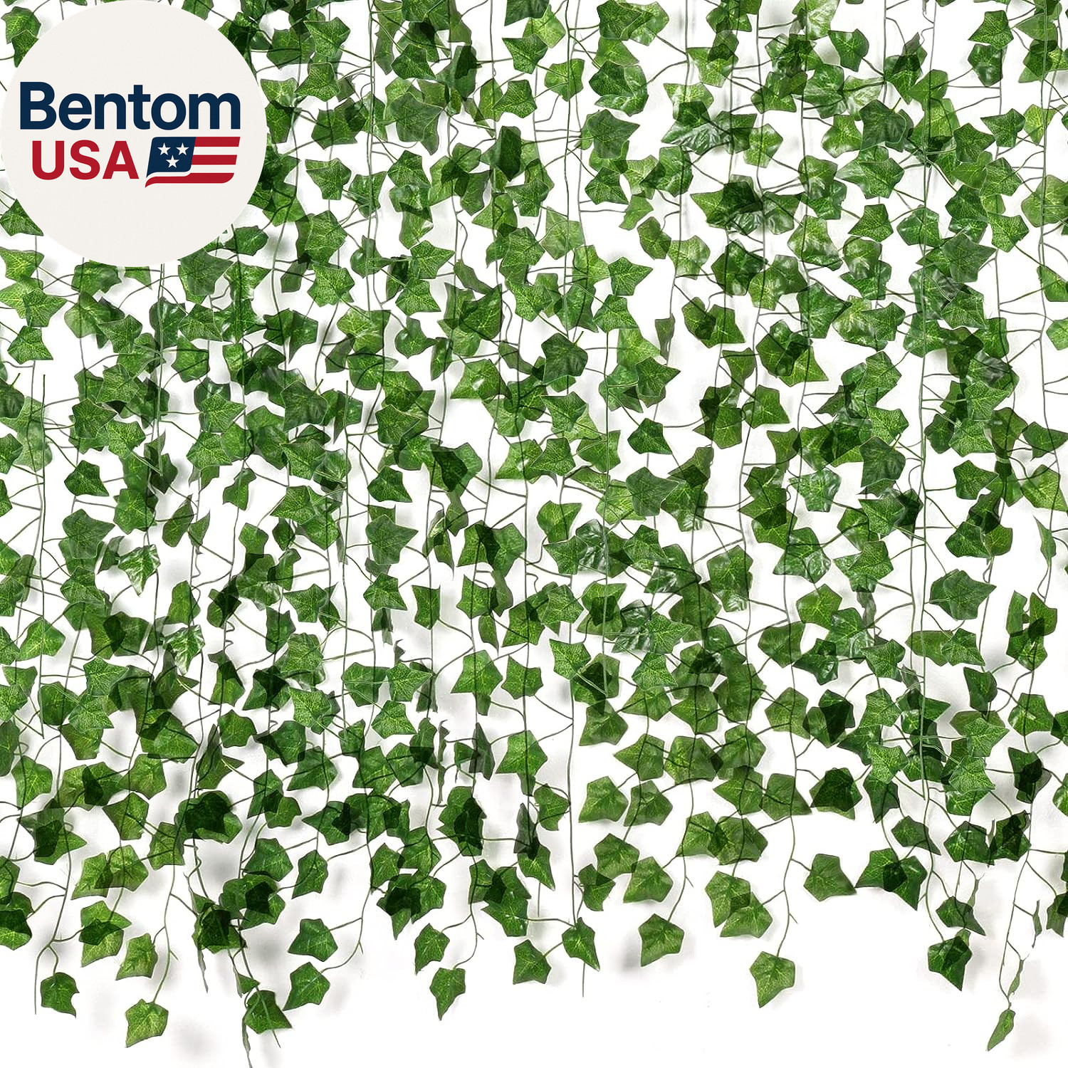 Fake Vines for Room Decor(12 Pack 84 Feet) Aesthetic Artificial Plant Ivy Leaves