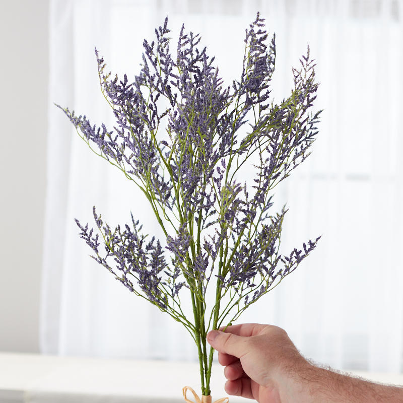 Set of 2 Purple Artificial Caspia Flower 31″ Bundles