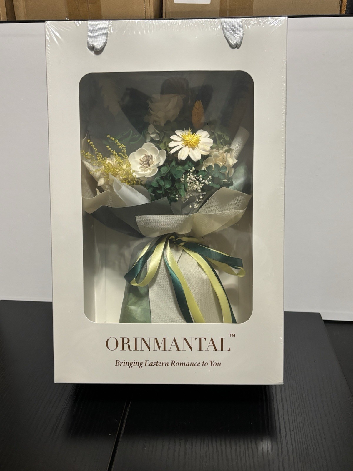 Preserved Flower Bouquet Flowers Gift Valentines Anniversary Mixed Flowers Box