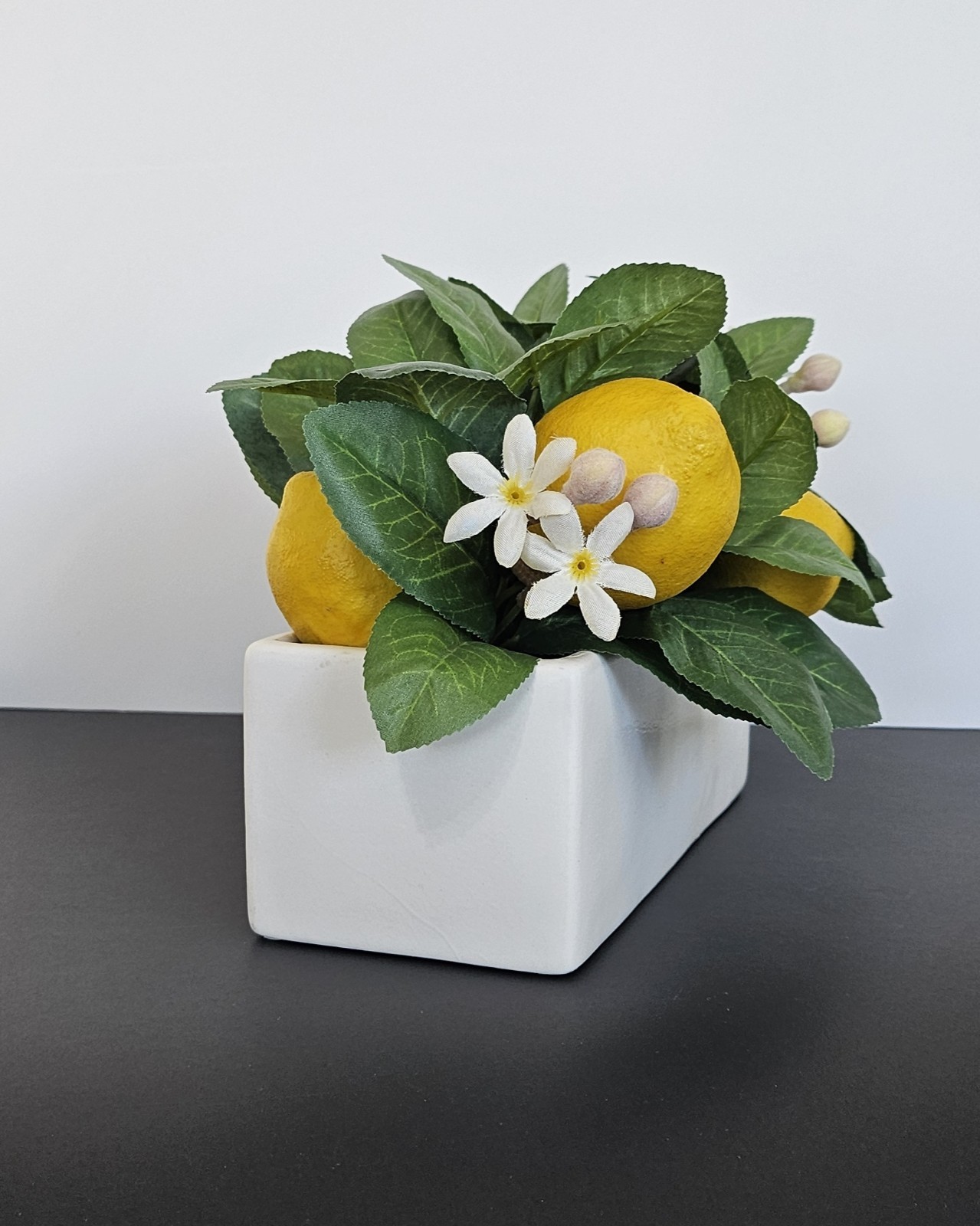 Lemon Tabletop Arrangement Artificial Lemon Threshold Home Decor Centerpiece