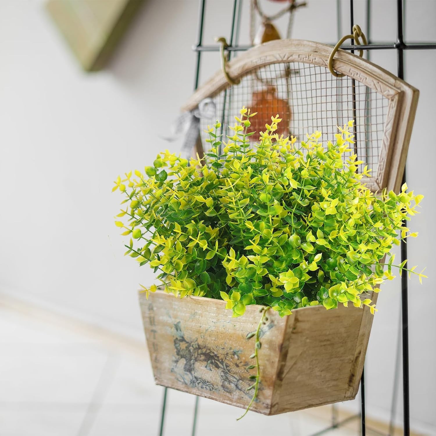 Vibrant 8Pcs Artificial Boxwood Plants – Perfect for Effortless Home Styling