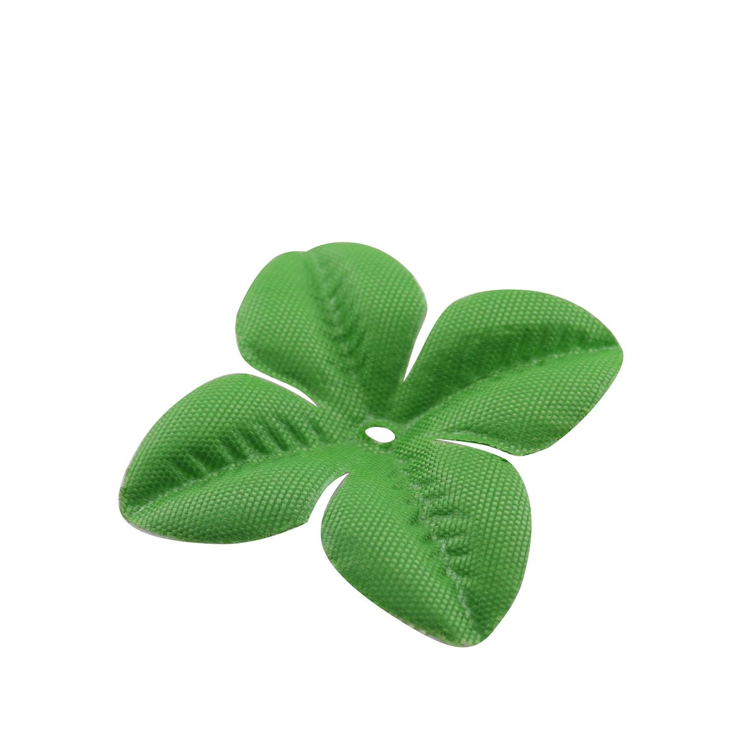 250PCS Realistic Artificial Four Leaf Clover Silk Fabric Green Leaves 1.57in …
