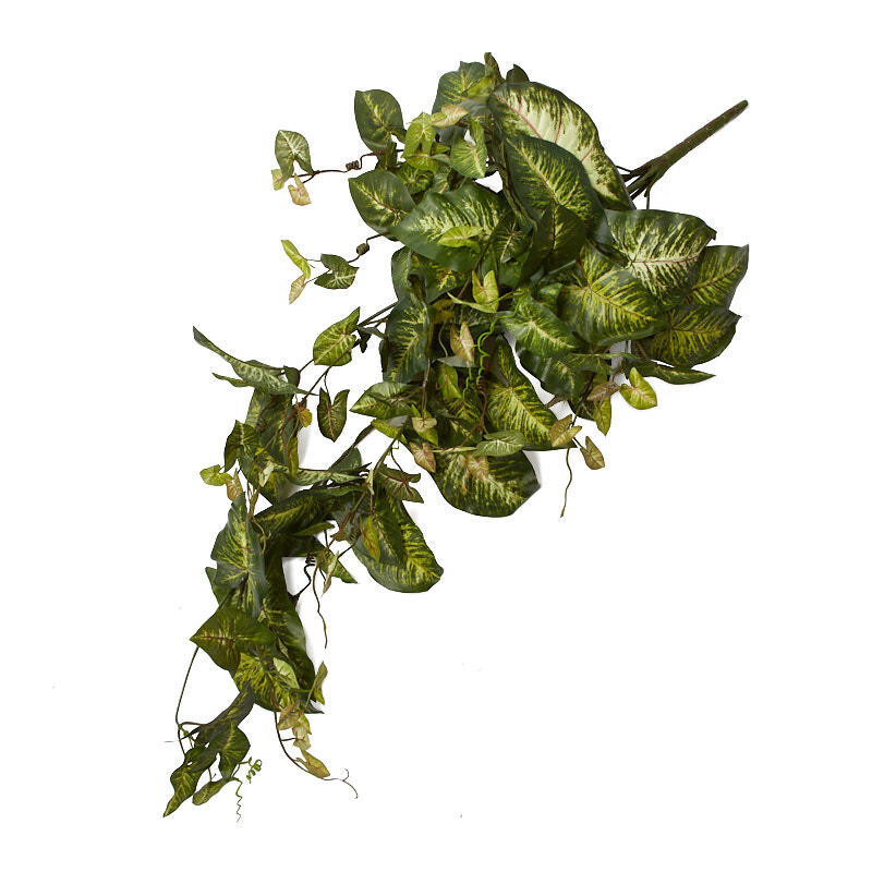Hanging Artificial Syngonium Vine Bush