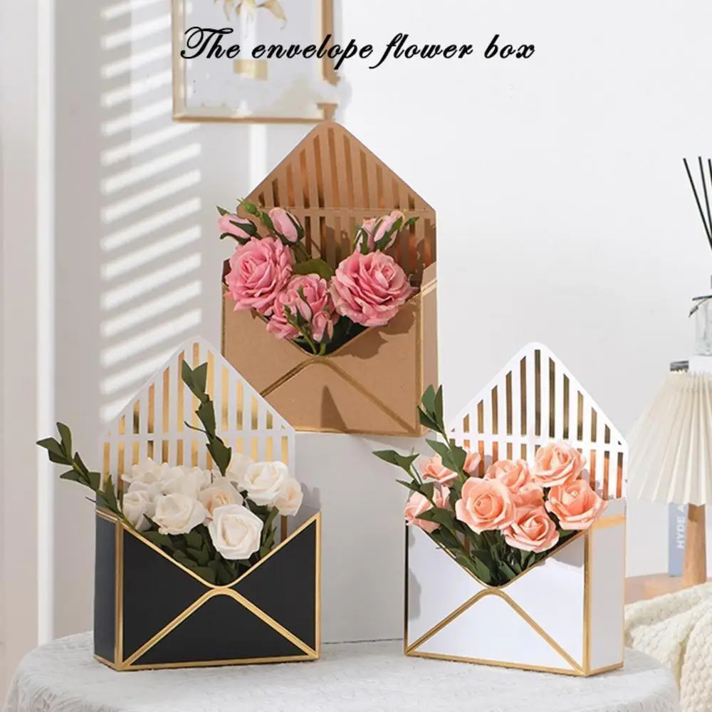 Rose Flower Gift Box For Bridal Florist Gift Packing Box Valentines Day