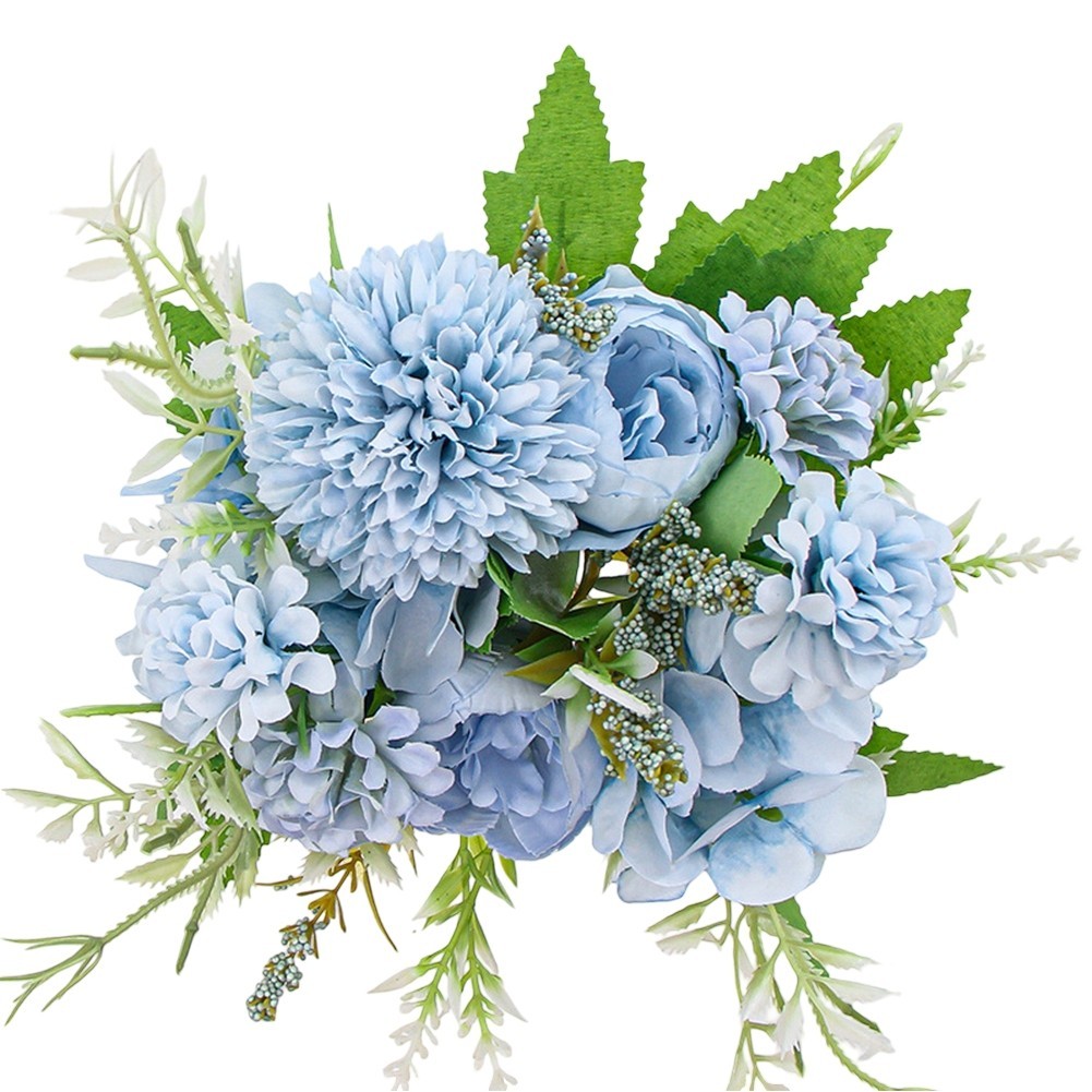 For weddings and Party Hydrangeas Simulation Flowers in Various Colors