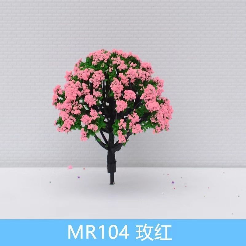 Car Decoration Simulation Flower Tree Accessories, A Variety of Mini Love Tree