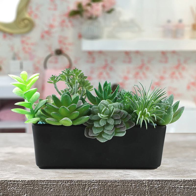 11pcs Artificial Plant Unpotted Decorative Succulents Home And Garden Decor NEW