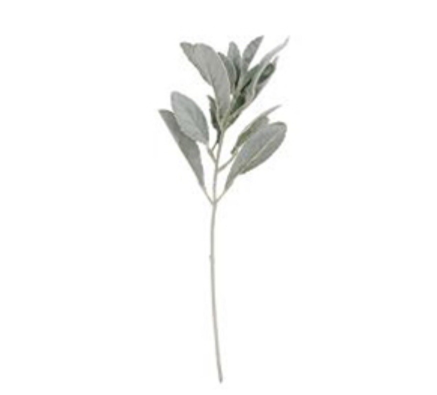Frosted Lamb’s Ear Pick, 15” Bundle Of 3 Floral Arrangements Greenery New