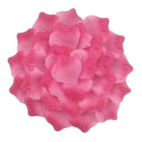 Gradient Pink Rose Petals, Pink & Light Pink, 2500 Pcs