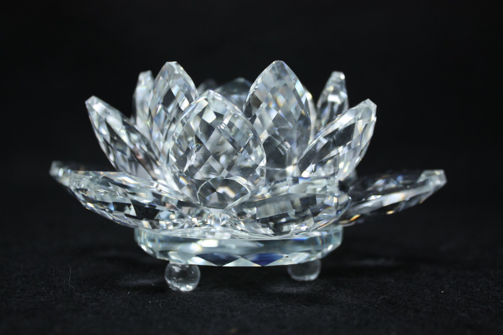 Amlong Crystal High Quality 5″ Lotus Flower with gift box