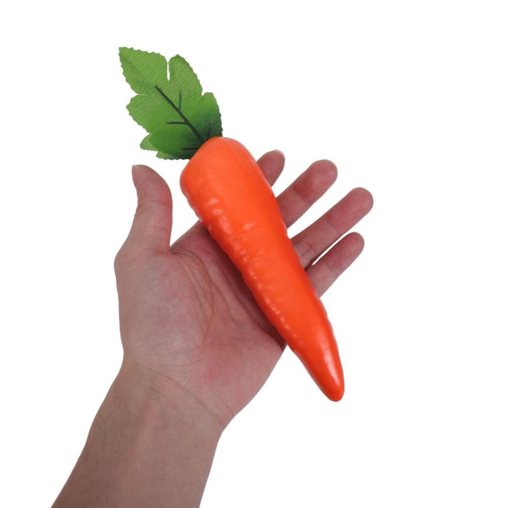 8 PCS Lifelike Artificial Carrot Decorative Foam Craft Supply