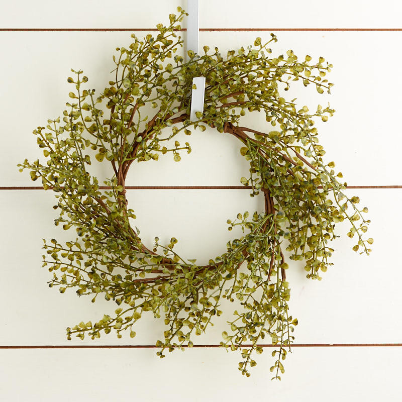 Set of 2 Vinyl Peppergrass 10-1/2″ Ring or Small Wreath