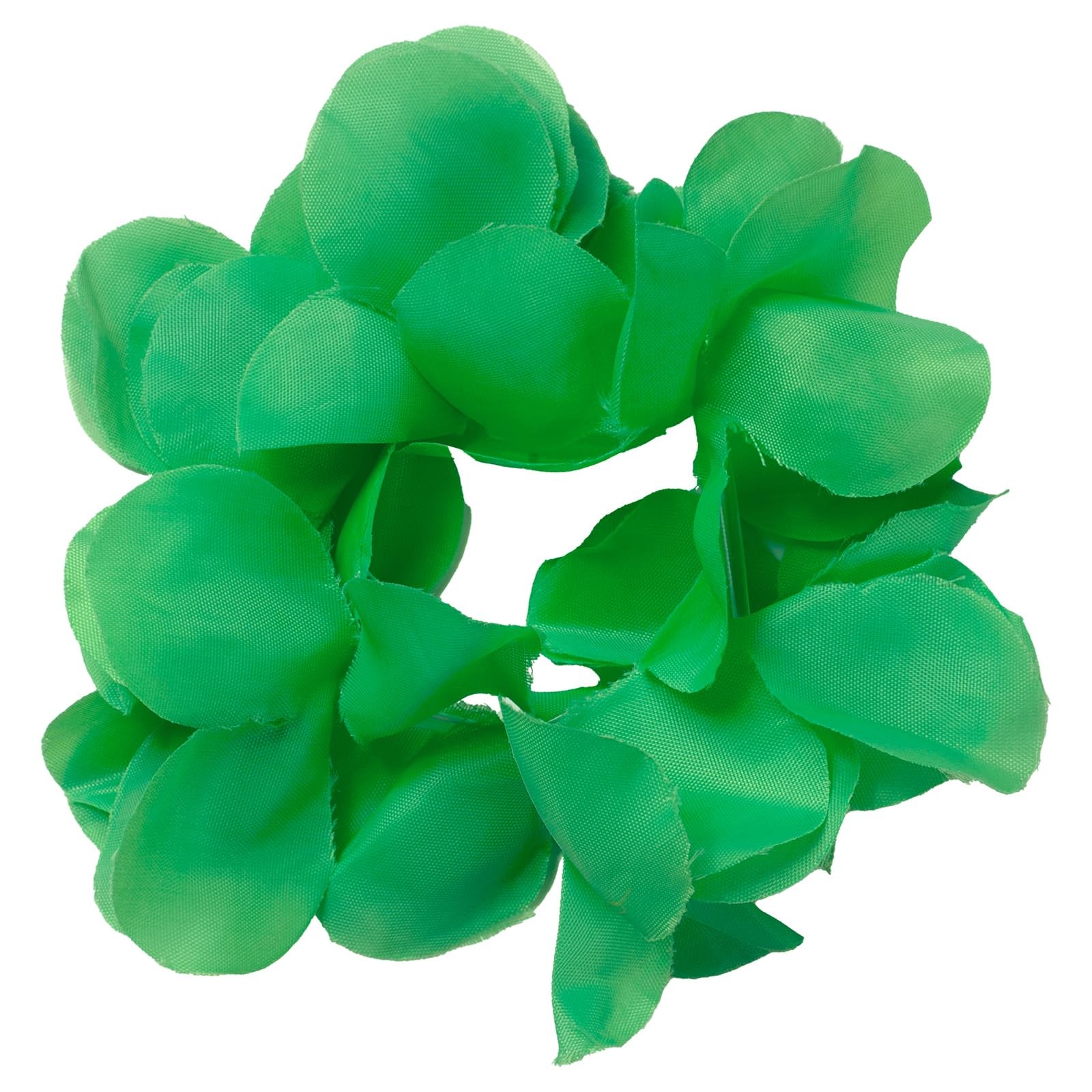 Hawaiian Flower Leis Luau Wreath Set, Green Leis for Halloween Costume Tropic…