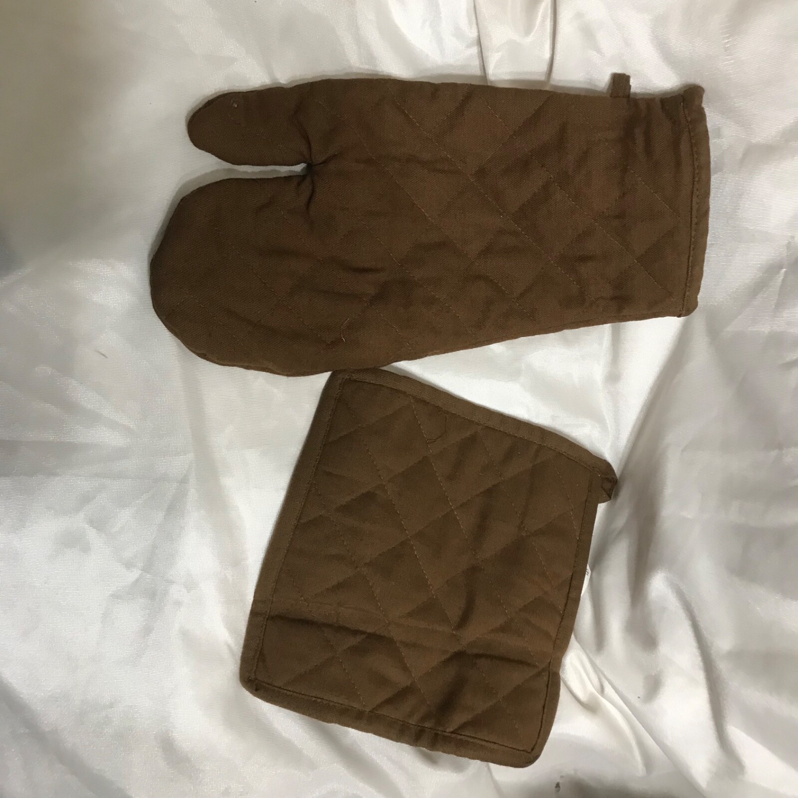 Heritage mint kitchens linens in a bag color java