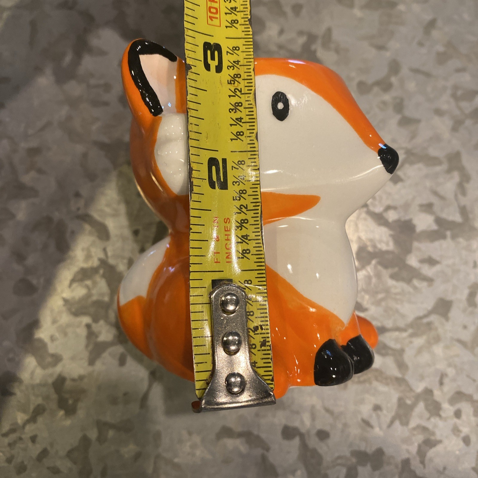Fox Cute Baby Animal Ceramic Succulent Flower Air plant Holder Pot- New