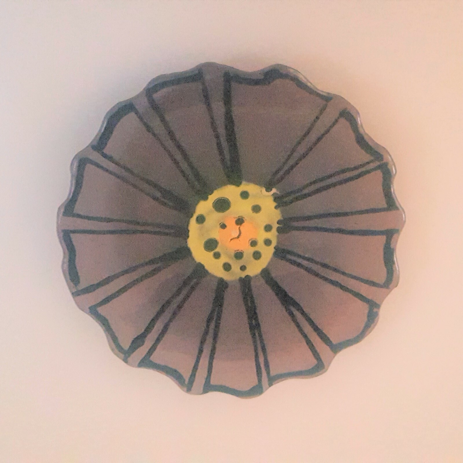 3 3/4″ Forever Flowers with Hangers – Handcrafted with Fused Glass