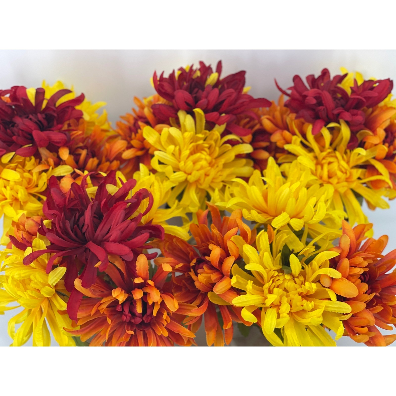 Lot of 25 Ashland Fall Floral Stems Pumpkins Lot Orange Yellow Autumn Decor New