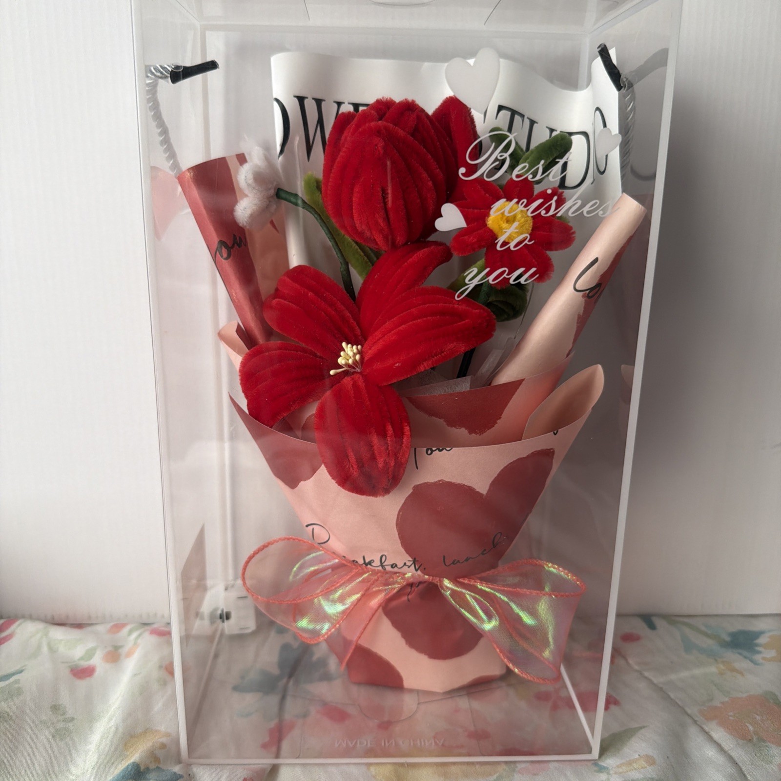 Beautiful and Bendable Handmade DIY Tulip Bouquet for Various Occasions
