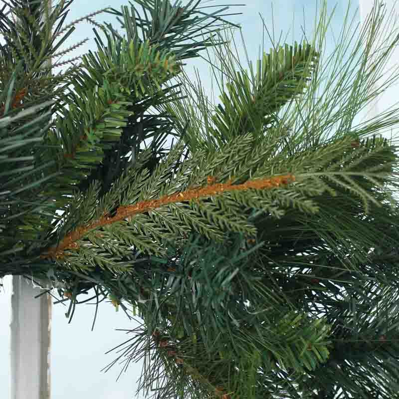 33″ Artificial Mixed Green Pine Christmas Holiday Winter Wreath