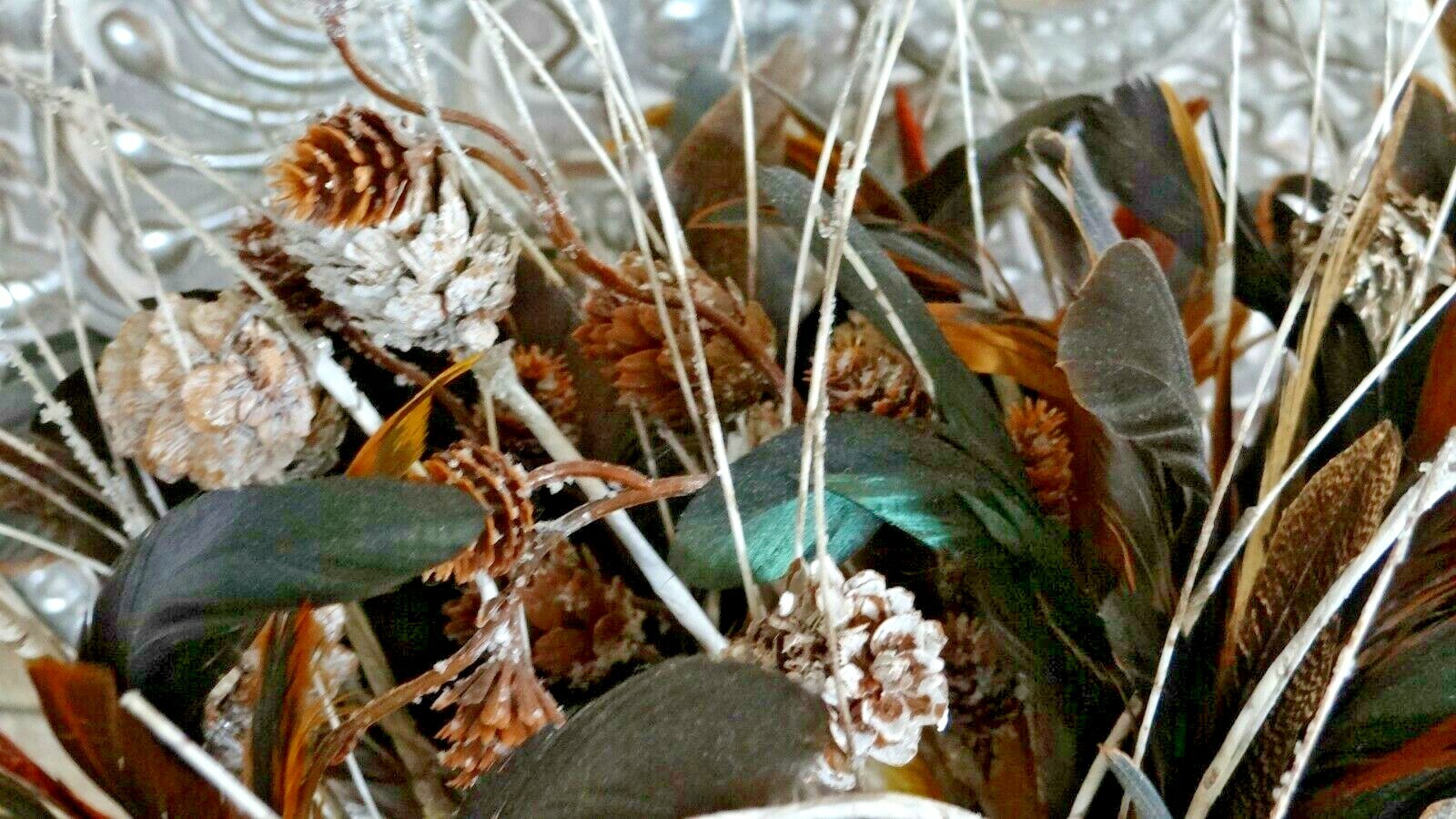 Indigenous American Themed Round Drum Box Floral Arrangement