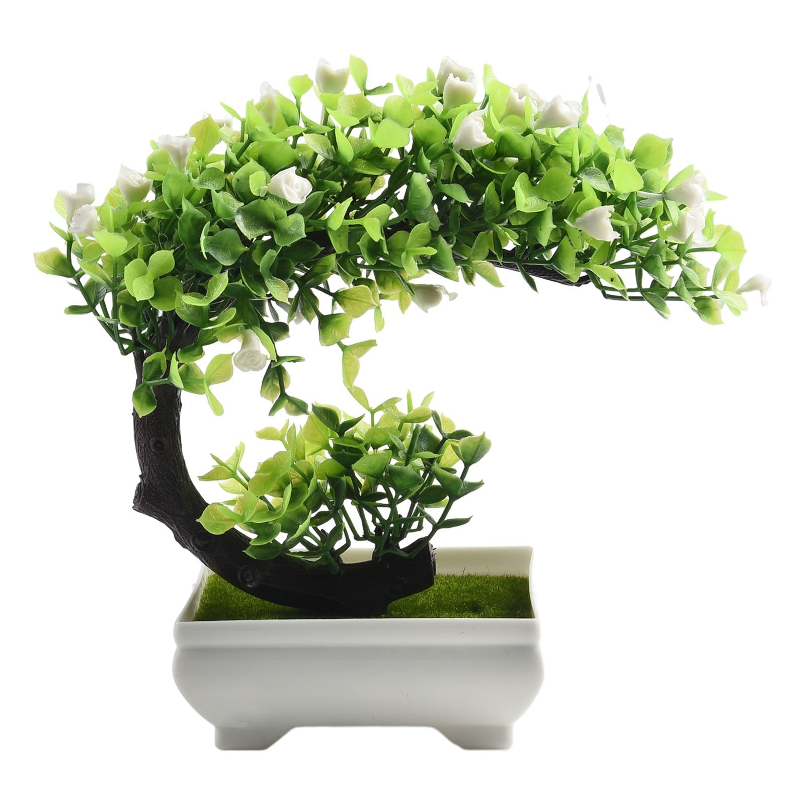 Fake Artificial Pot Plant Bonsai Potted Flowers Home Office Garden Display Decor