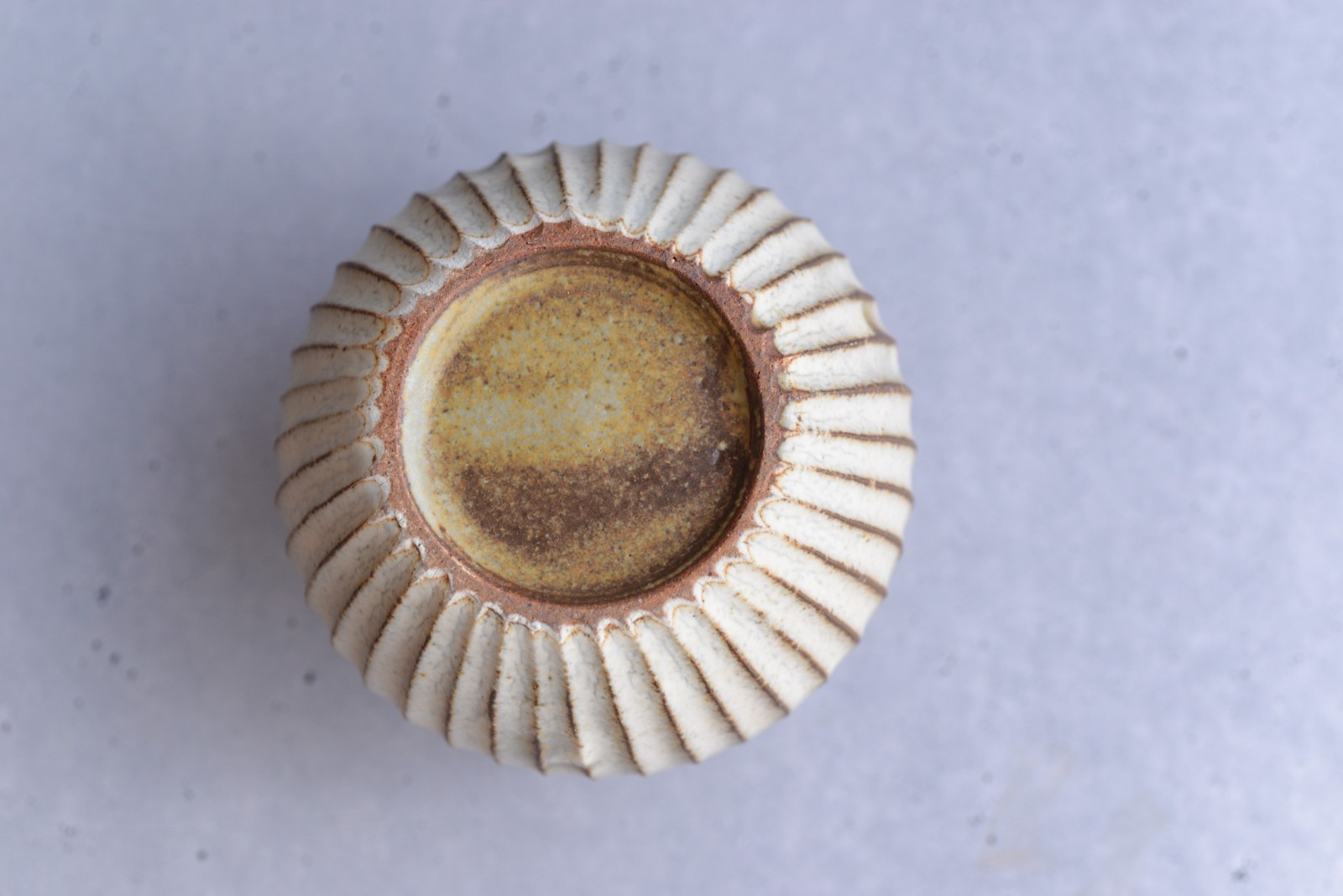 Mashiko Pottery White Shinogi Bud Vase | Japanese Ceramic Ikebana Vase
