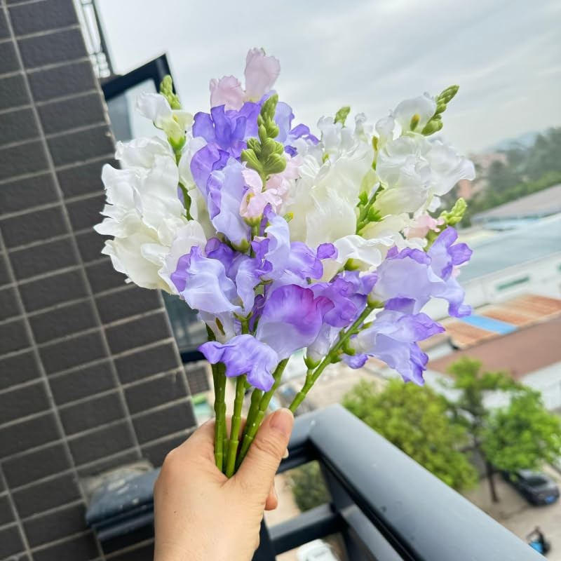 Artificial Delphinium Flowers,Artificial Silk Flowers Hyacinth,Silk Flowers w…