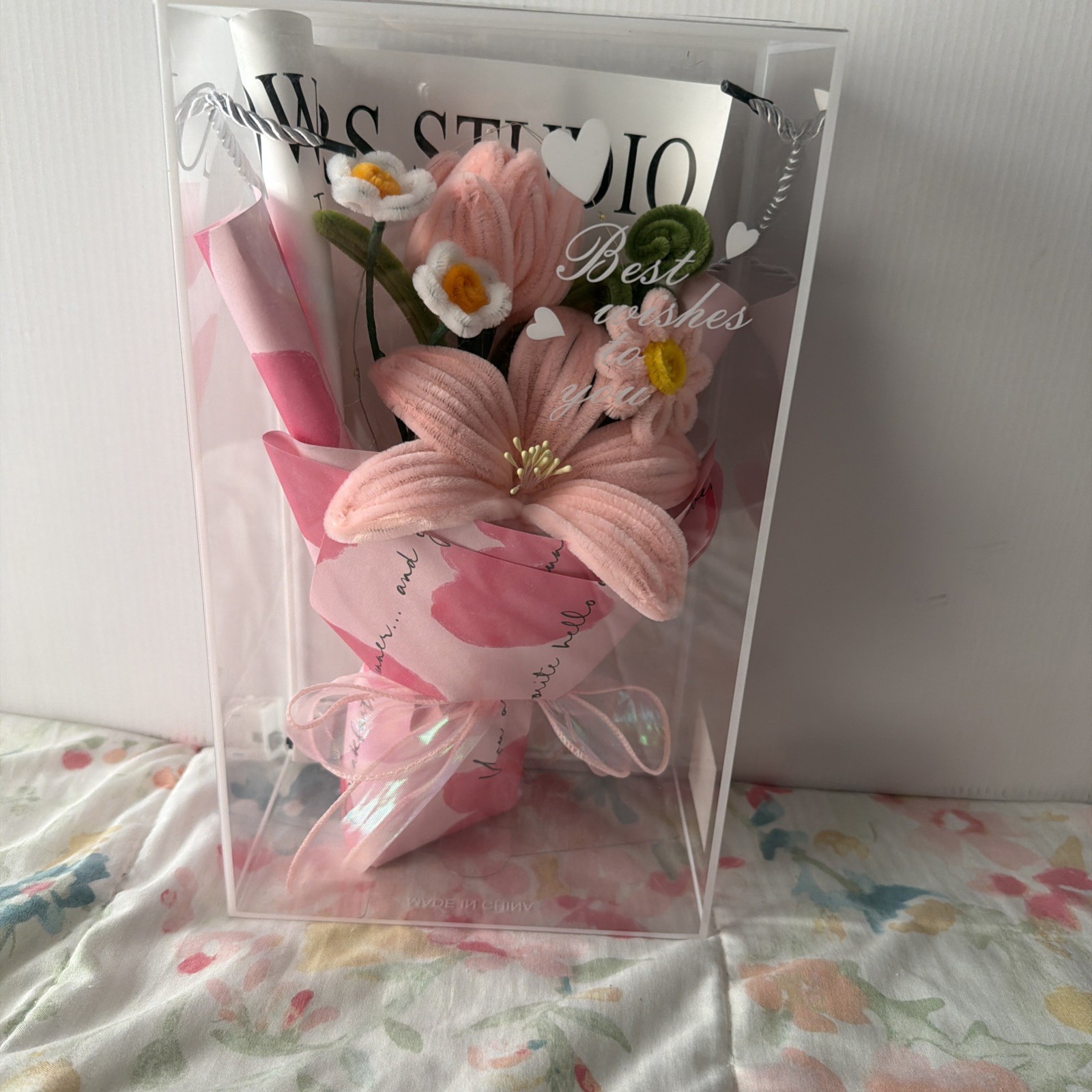Beautiful and Bendable Handmade DIY Tulip Bouquet for Various Occasions