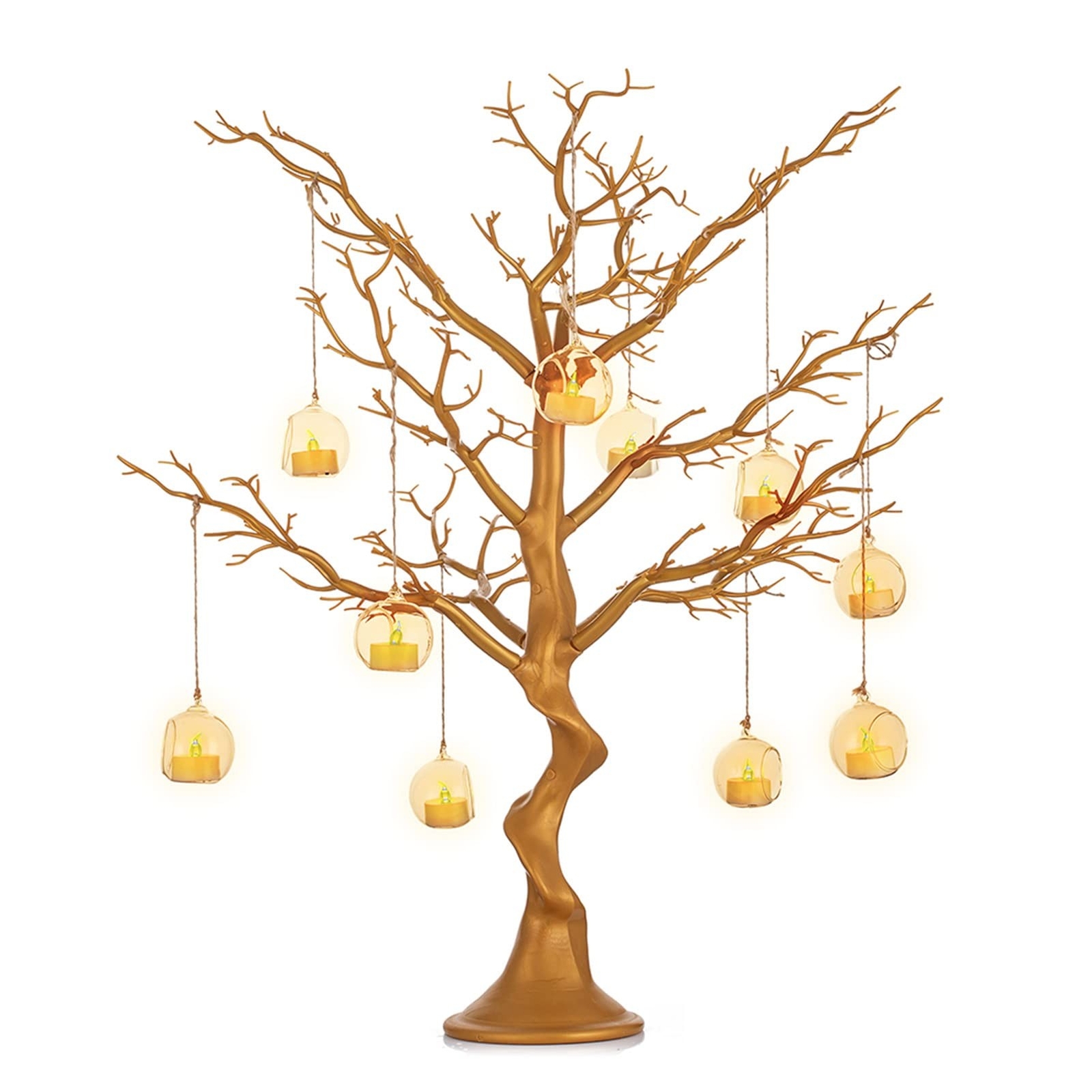 NUPTIO Tree Branch Centerpieces for Weddings 30″/76cm Tall Manzanita Trees Ce…