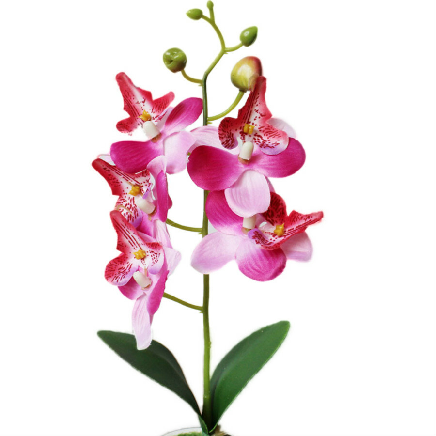 Artificial Butterfly Orchid Flowers Wedding Party Home Decor Fake Flower