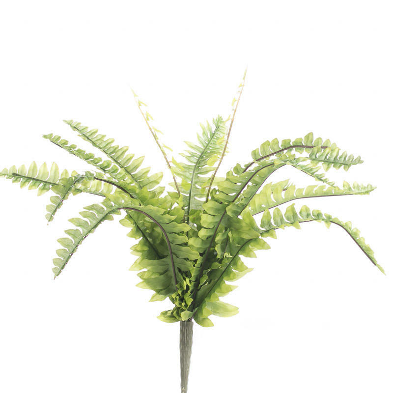Light Green Artificial Fern Bush