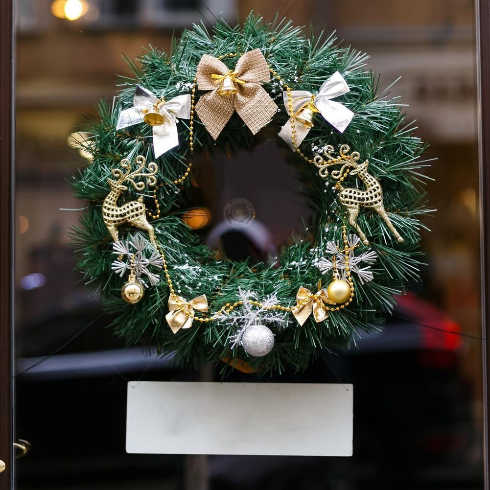 Wooden Wreath Frames 20 Pack Shape with Holes for Craft Projects
