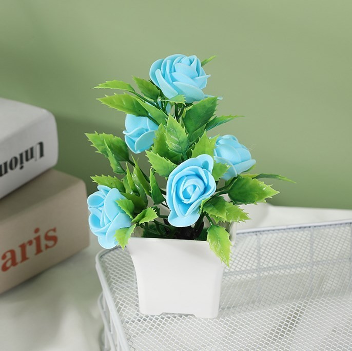 Indoor Artificial Plants with for Natural Look for Tabletop and Shelf Display