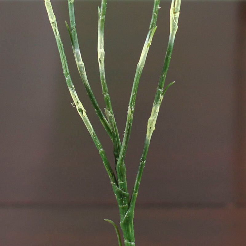 Set of 12 Tall 32″ Variegated Green Vinyl Artificial Grass Stems