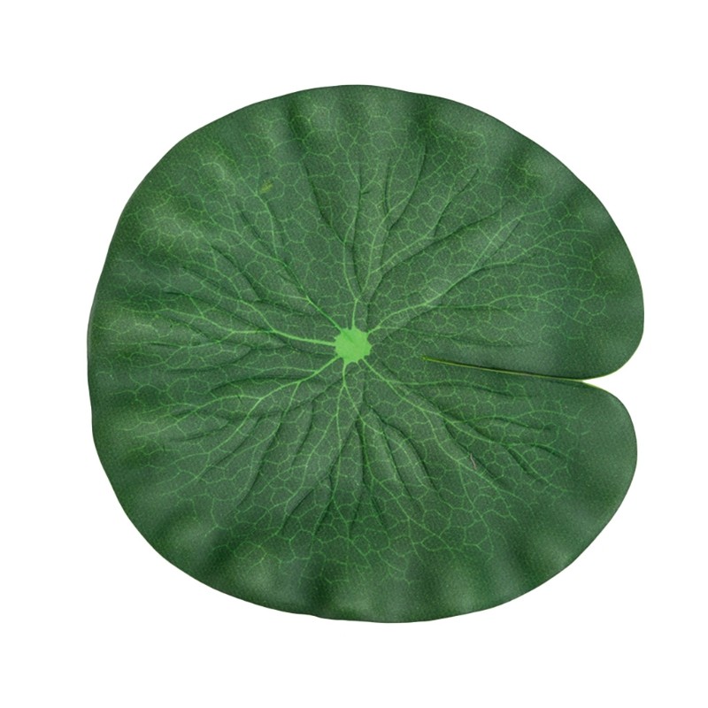 Artificial Lotus Leaves 4Pcs Floating Garden Decoration for Pond Multiple Sizes