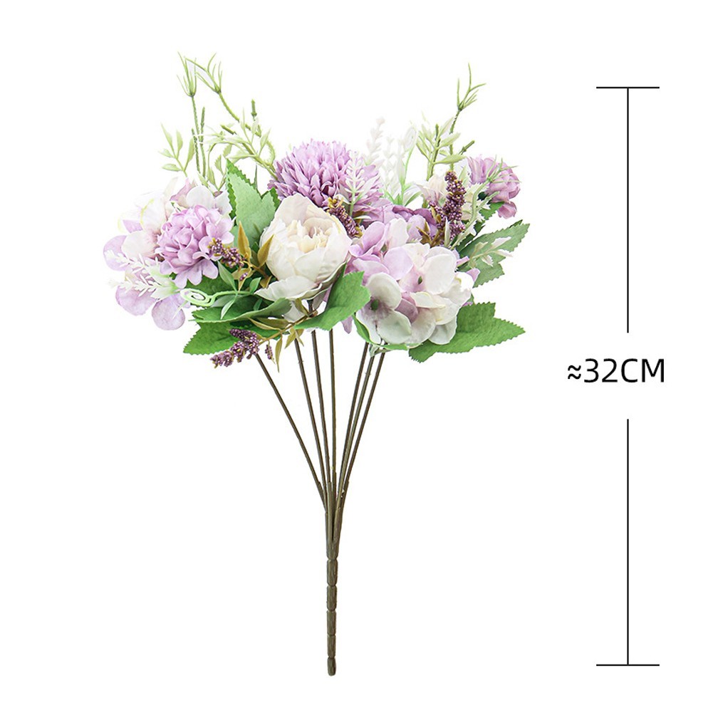 For weddings and Party Hydrangeas Simulation Flowers in Various Colors