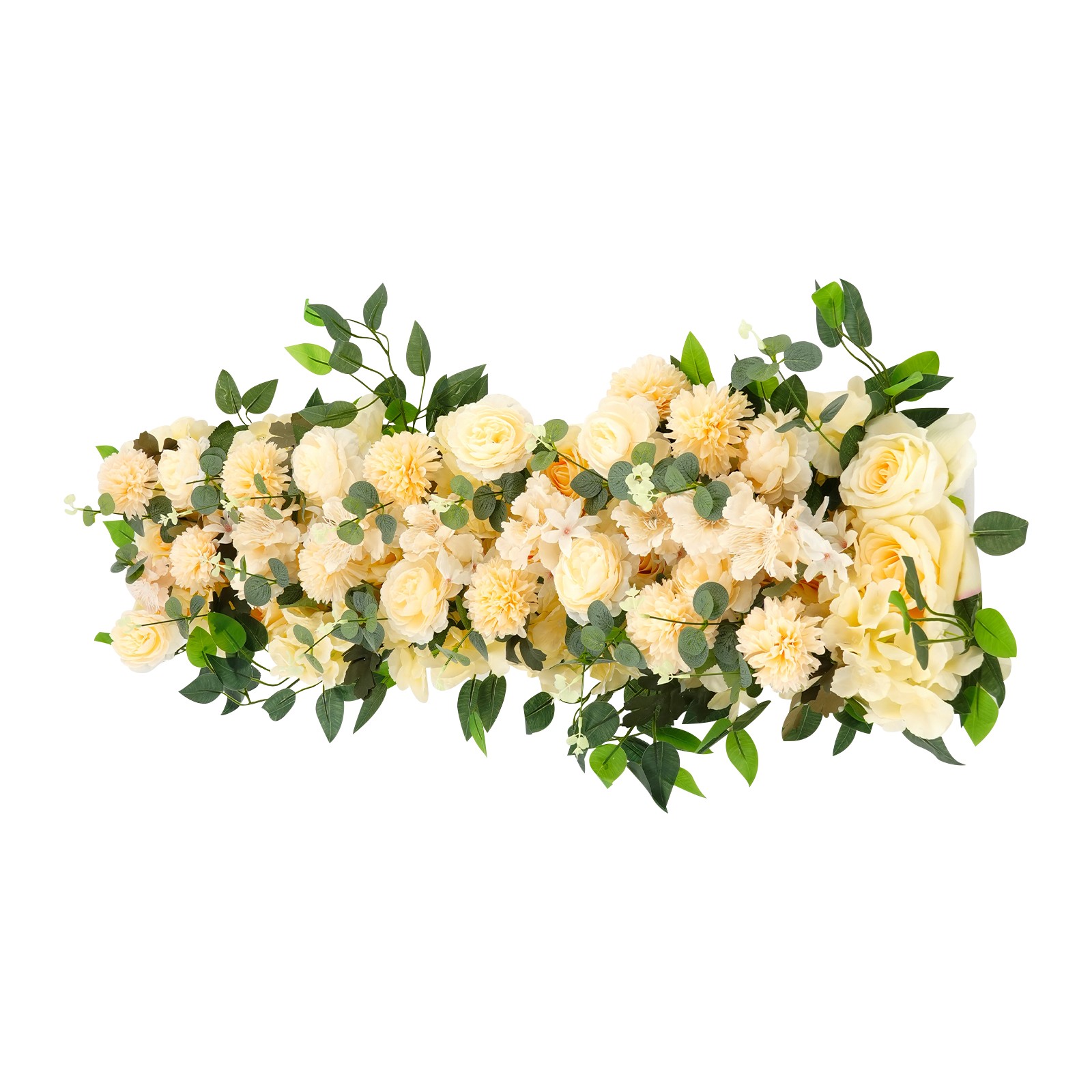 Artificial Flower, Artificial Flowers Row, Artificial Flower Row for Home Party