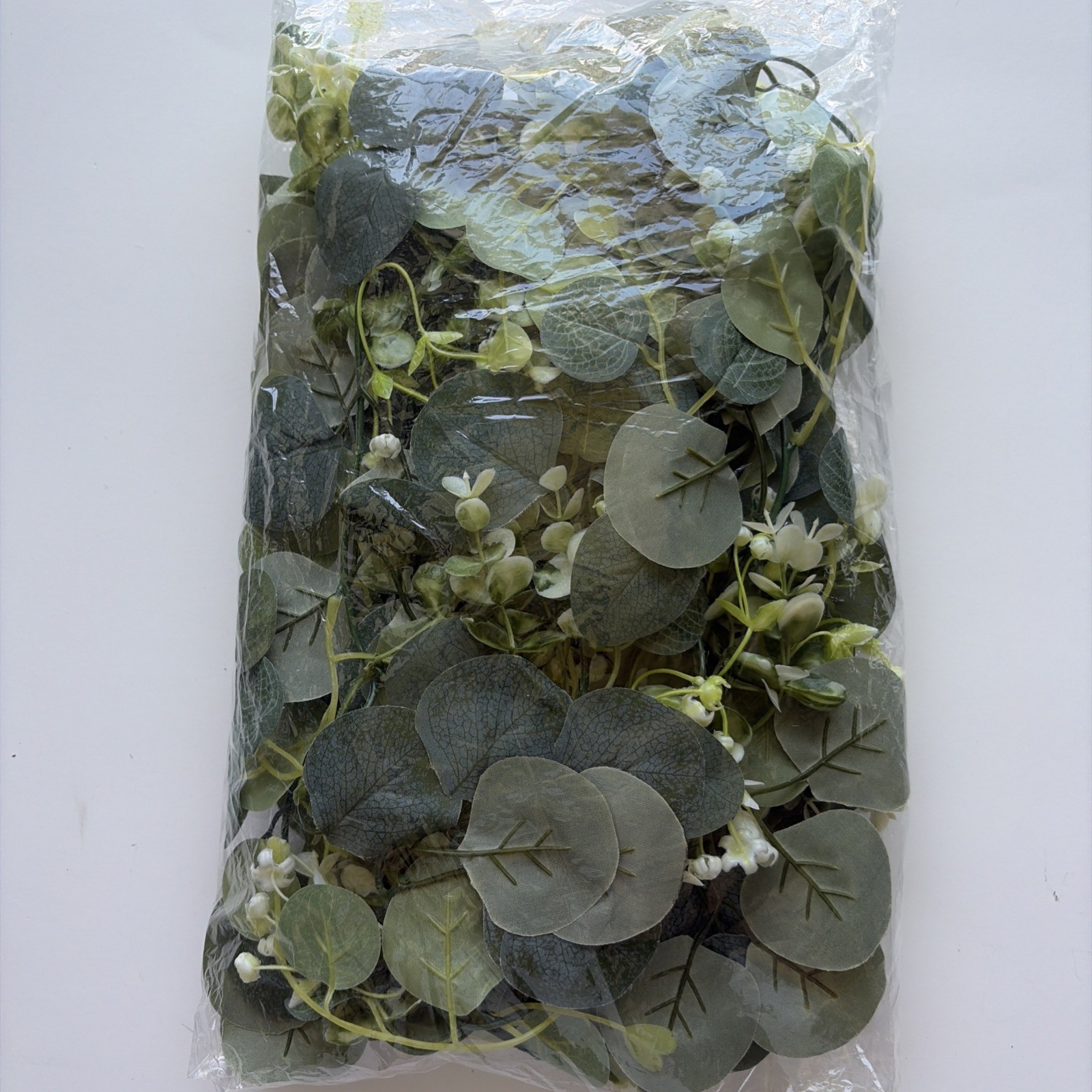 2 Pack Artificial Eucalyptus Garland 5.9FT Spring Greenery Garland Decor