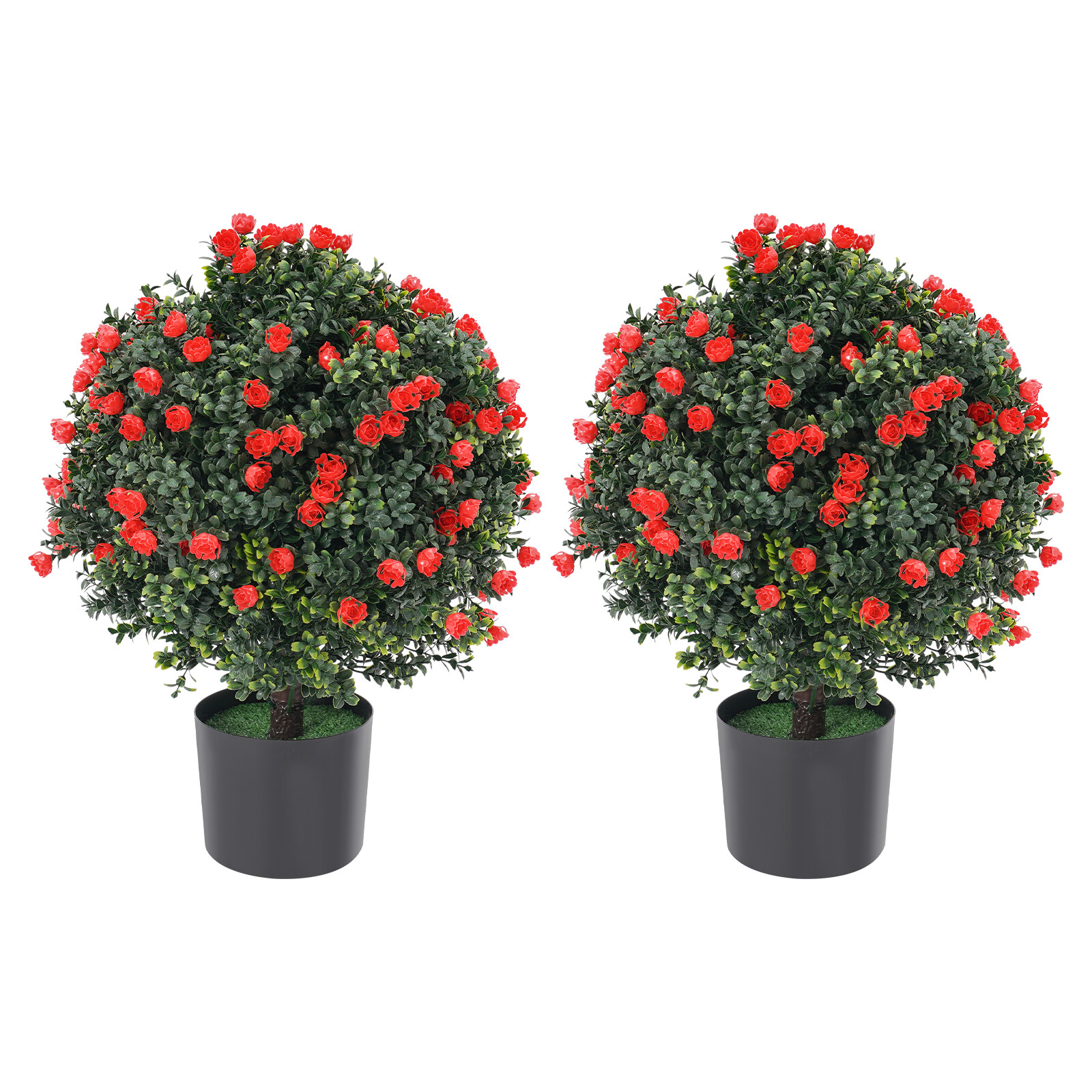 Artificial Potted Bushes, Artificial Potted Plants, UV Resistant Potted Plants