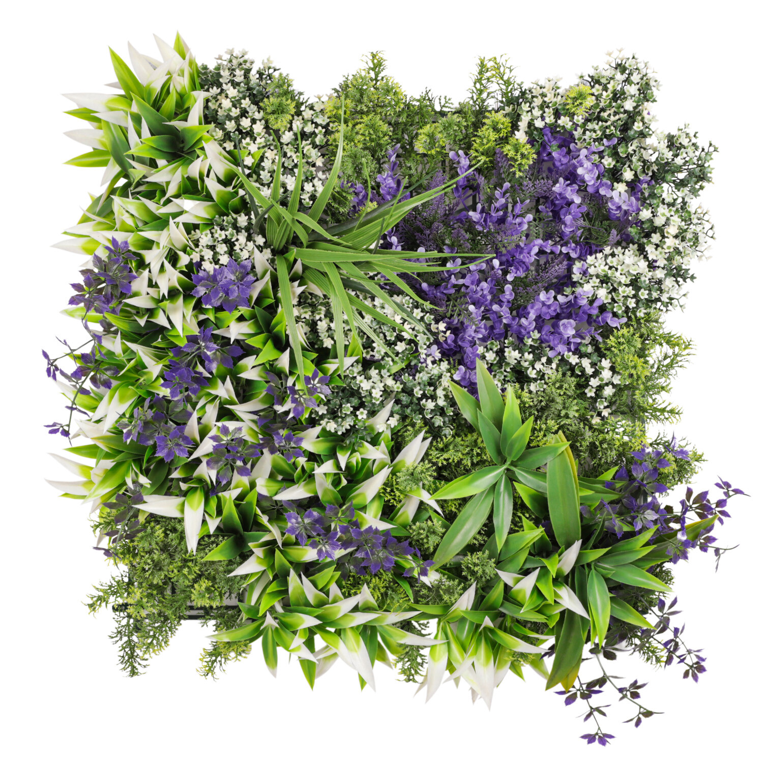 Patio 20×20″ Artificial Grass Panels Faux Greenery Grass Hedge Plant Wall Decor