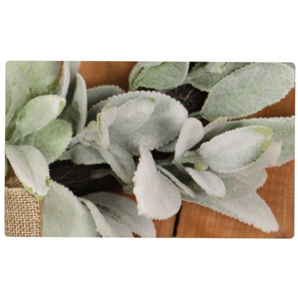 Realistic Artificial Eucalyptus Wreath for Spring Festive Wall Decoration