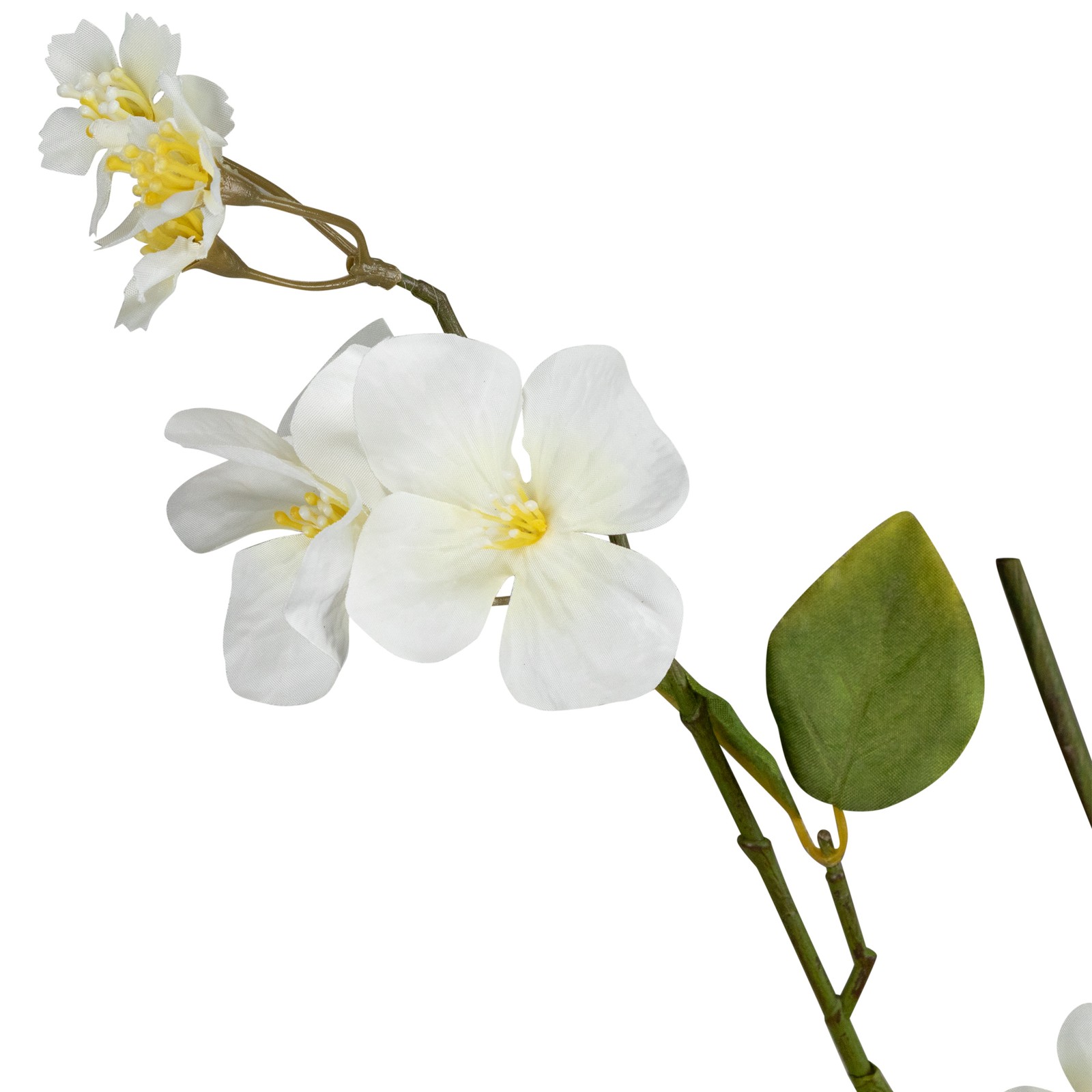 Northlight Japanese Anemone Artificial Floral Sprays – 45.5″ – White and Yellow
