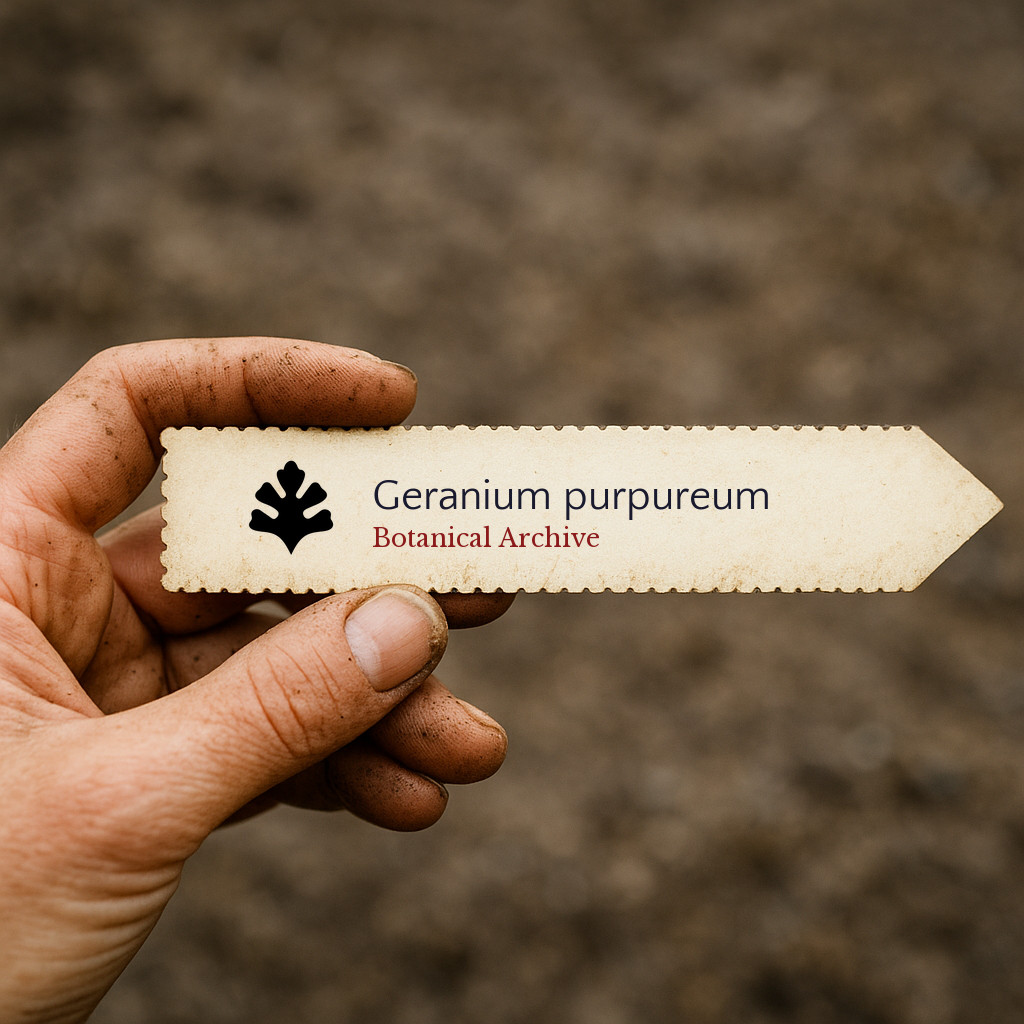 Geranium purpureum SEEDS – Geranium | Herb Robert