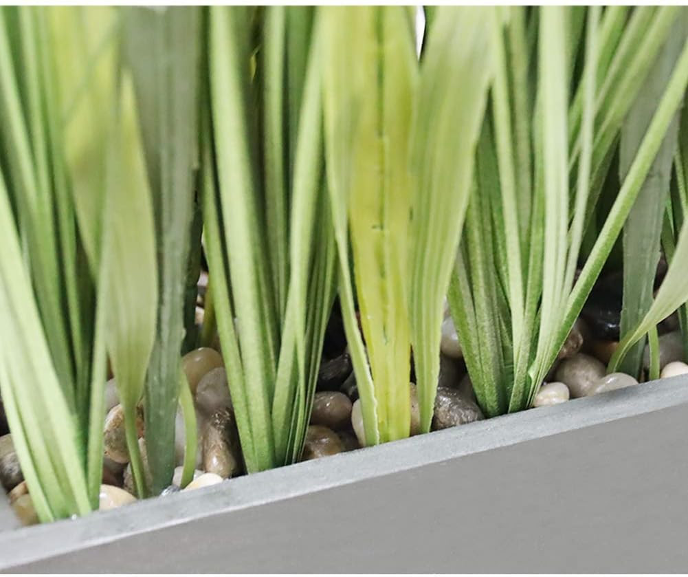 22″ Artificial Plants for Indoor Garden Decor – Lifelike Fake Grass