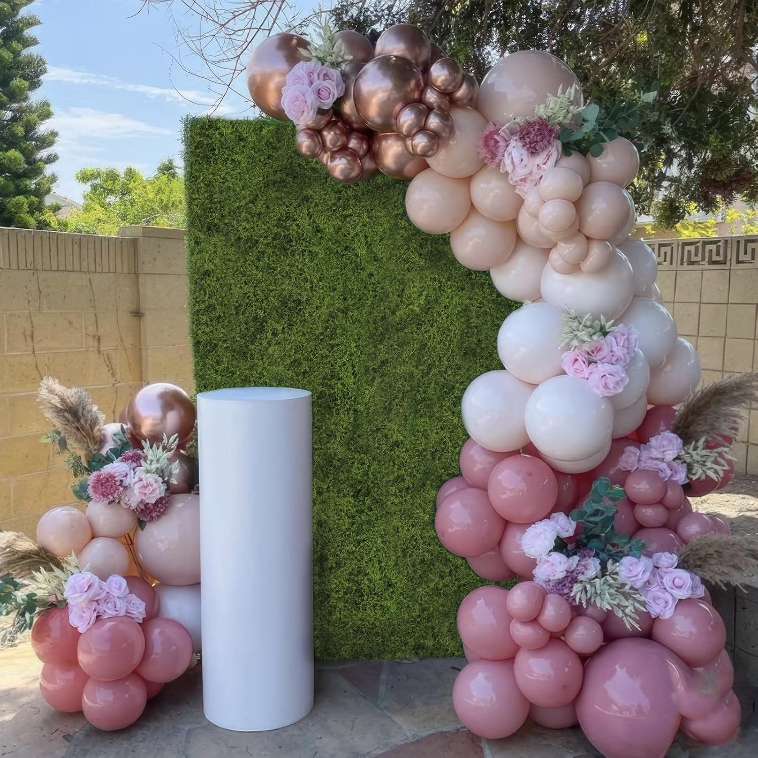 Durable 12×71” Artificial Moss Carpet for Elegant Centerpieces & Crafting