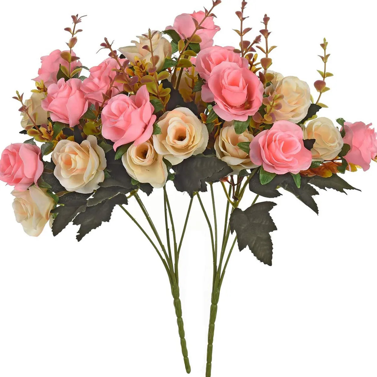 Silk Artificial Rose Flowers Wedding Decoration Bride Bouquet Diy Scrapbooking