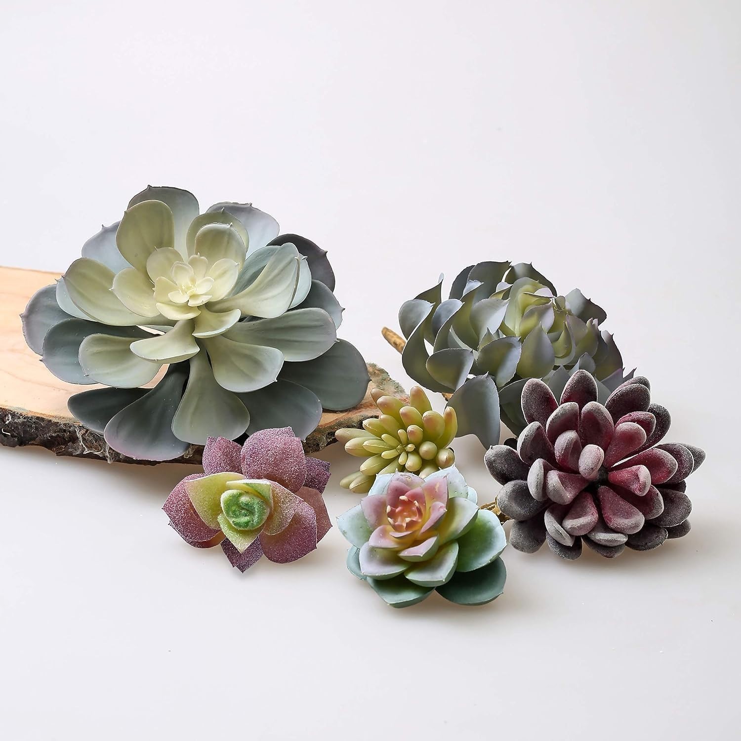 Realistic Textured Fake Succulent Bulk